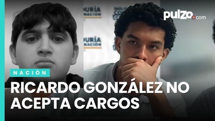 Ricardo González no acepta cargos en la audiencia sobre el caso de Jaime Esteban Moreno I Pulzo