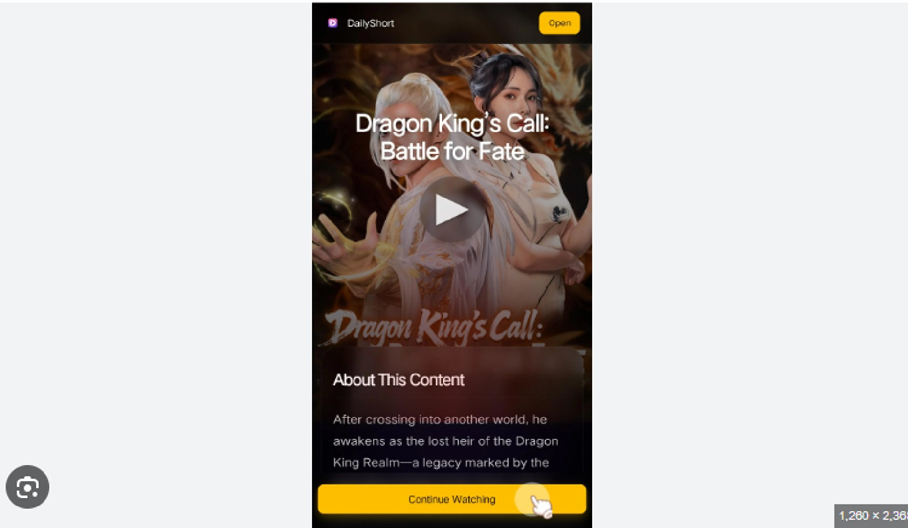 DRAGON KING'S CALL BATTLE FOR FATE. DRAMA MOVIES ENGLISH SUB