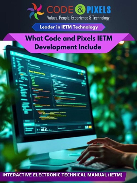 What Code and Pixels Delivers in IETM Projects