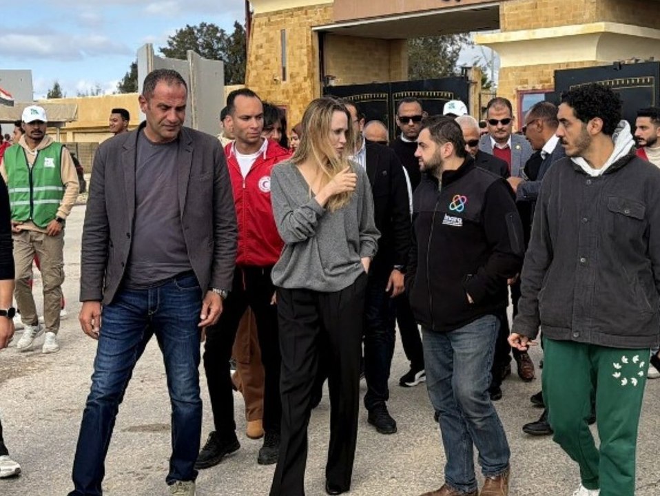 Hollywoodstar an der Frontlinie: Angelina Jolie reist an Gaza-Grenze