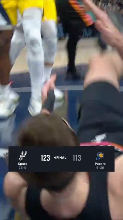 🔥 NBA Night | Pacers vs Spurs (2 ➝ 3 janvier)Les San Antonio Spurs s’imposent 123-113 sur le parquet des Indiana Pacers.Match rythmé, gros runs et une victoire maîtrisée de San Antonio 🏀