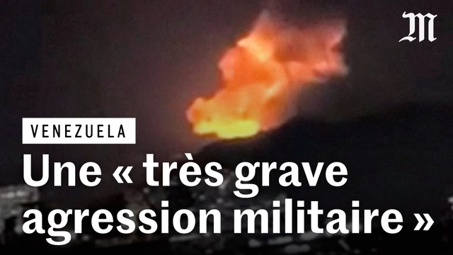 Explosions au Venezuela : Caracas accuse les Etats-Unis d’une « très grave agression militaire »