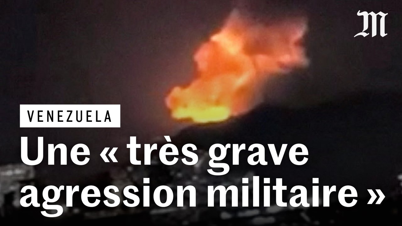 Explosions au Venezuela : Caracas accuse les Etats-Unis d’une « très grave agression militaire »