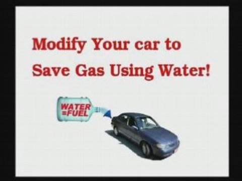 Save a lot of money on gas, run your car on water !!