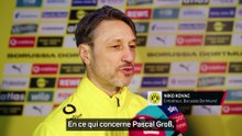 Kovac : "Pascal Groß a pris la bonne décision"