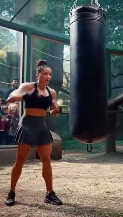 She Hits Hard… But Gorilla Ends It in ONE Punch 😱