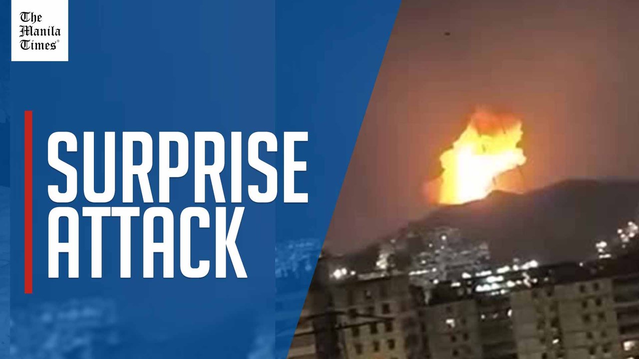 Explosions, loud noises heard in Venezuelan cap...