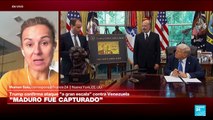Trump celebra “captura a Nicolás Maduro” y anticipa rueda de prensa sobre ataques en Venezuela