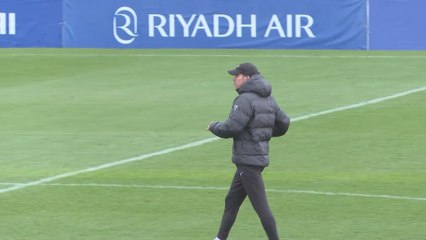 Atlético de Madrid, entrenamiento completo antes del partido de LaLiga contra la Real Sociedad