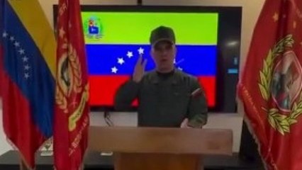 Il ministro della Difesa venezuelano in un video ai militari: «Non ci piegheranno, attiviamo i piani di difesa che abbiamo preparato»