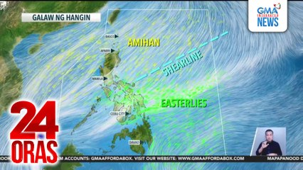 3 weather systems, nagpapaulan ngayon sa bansa | 24 Oras Weekend