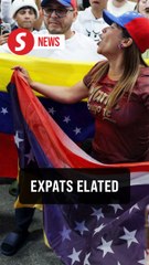 Venezuelan expats in Madrid happy about US intervention
