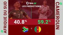 CAN 2025 - Afrique du Sud vs. Cameroun, les prédictions d’Opta
