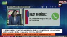 El gobierno de Venezuela aseguró que desconocen el paradero de Maduro y le pidió a EE.UU. una “prueba de vida”