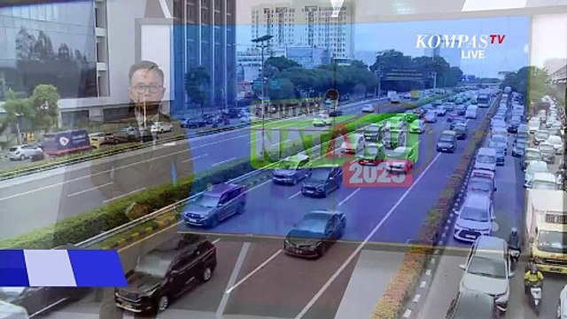 Kepadatan Arus Balik Nataru, Tol Dalam Kota Terpantau Ramai | KOMPAS PETANG