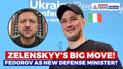 Ukraine President Zelenskyy Proposes Appointing First Deputy PM Fedorov as New Defense Minister