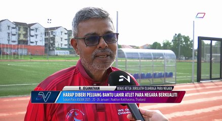 R. Jeganathan tidak nafikan hasrat kembali ke Skuad Para Negara