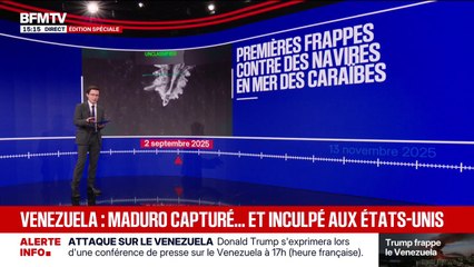 LES ÉCLAIREURS - Réélection de Nicolás Maduro, narcotrafic, explosions... Les dates clés de la crise entre les États-Unis et le Venezuela