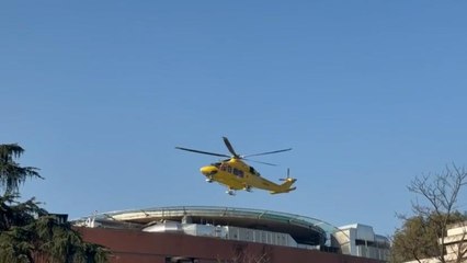 L'arrivo al Niguarda di Milano di Sofia, la 16enne gravemente ferita nell'incendio a Crans Montana