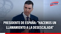 Presidente de España tras ataque de EE.UU. en Venezuela: 