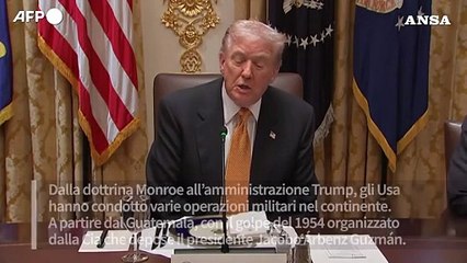 Dal Cile al Venezuela, le operazioni militari Usa in America Latina