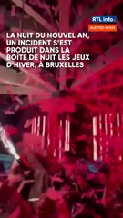 En Belgique, le soir du réveillon "une bougie étincelante" a mis le feu aux décorations d'une boîte de nuit, provoquant un début d'incendie qui a été rapidement éteint