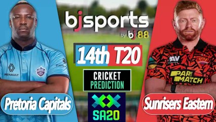 SA20 2025-26 | Pretoria Capitals vs Sunrisers Eastern Cape 14th T20 Match Preview |