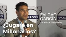 ¿Falcao le cierra la puerta a jugar en Millonarios?