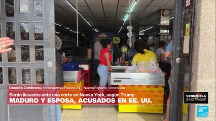 Venezolanos se abastecen tras ataques de EE. UU.
