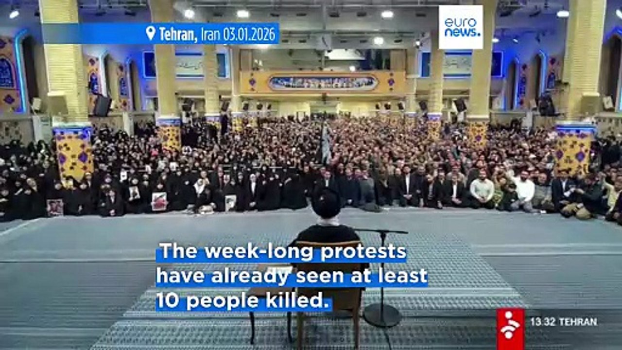 Rioters 'must be put in their place' following week long protests, Iran's Khamenei says