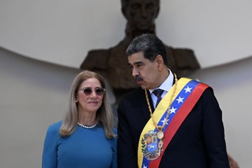 Ella es Cilia Flores, esposa de Maduro considerada como la "Primera Combatiente de la Revolución"