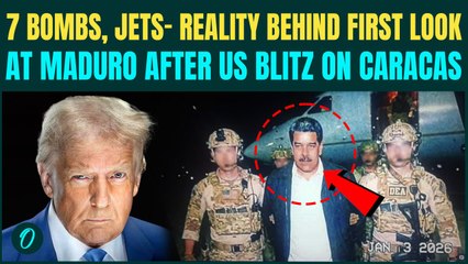 SHOCKING FIRST IMAGE Of Maduro CAPTURED By Trump Out? BIG Reveals as US Jets Drop 7 Bombs in Caracas