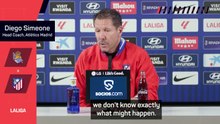 'Atletico have a plan' - Simeone on January transfer window