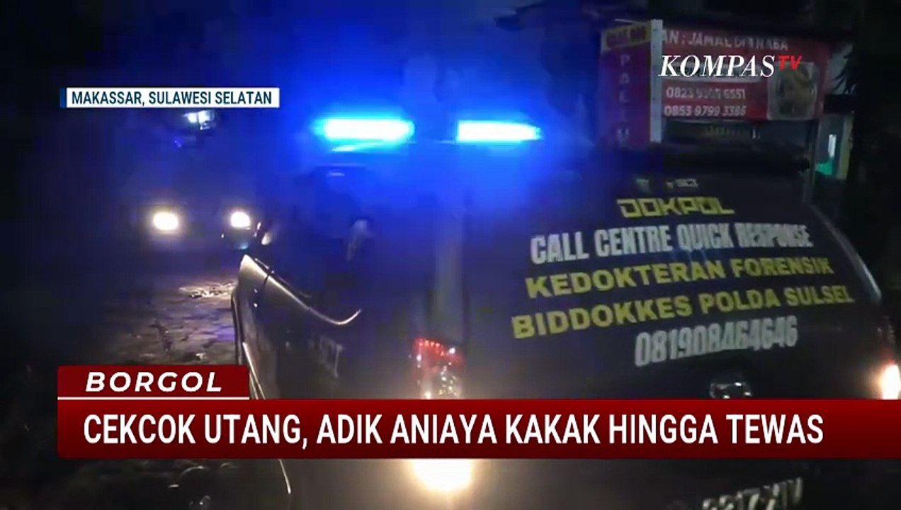 Keji! Gara-Gara Utang Rp1 Juta, Adik Tikam Kakak Kandung hingga Tewas di Makassar