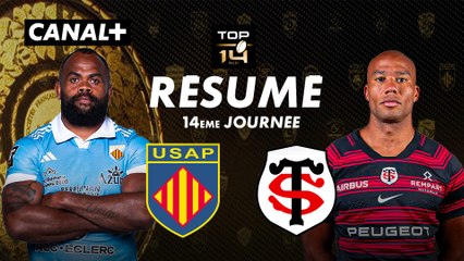 Le résumé de Perpignan / Toulouse - TOP 14 - 14ème journée
