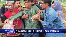 Tangis Keluarga Iringi Pemakaman Ibu dan Dua Anak yang Tewas di Kontrakan Warakas