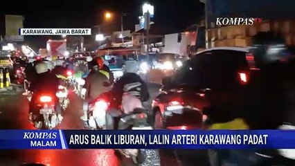 Arus Balik: Tol Cipularang dan Arteri Karawang Padat, Stasiun Pasar Senen Ramai | 3 Januari 2026