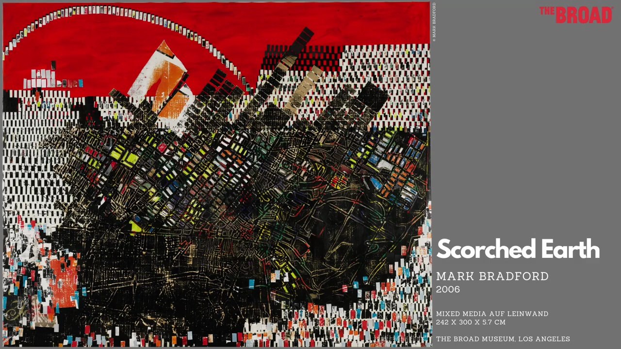 Mark Bradford: 'Scorched Earth' (2006)