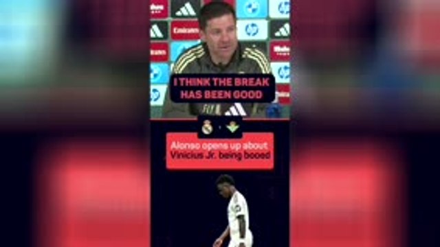How has Vinicius reacted to being booed by Madrid Fans? - Alonso speaks out