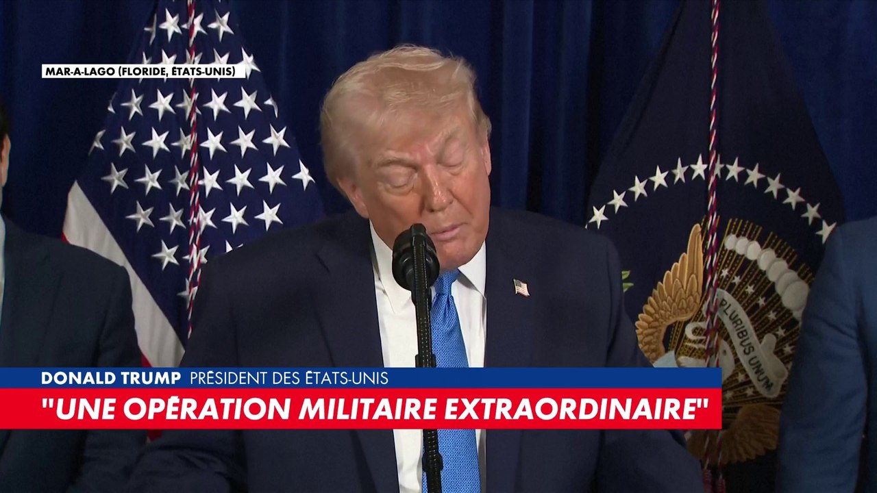 Donald Trump: «Aucune nation au monde n’aurait pu accomplir ce que les Etats-Unis ont accompli hier»