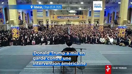 Iran : l'ayatollah Ali Khamenei appelle à remettre "à leur place" les "émeutiers"