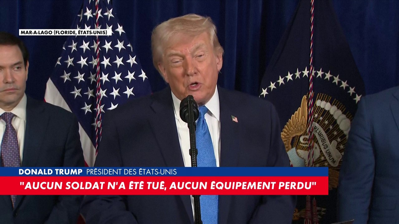 Donald Trump : «Nous allons diriger ce pays jusqu'à une transition juste et judicieuse»