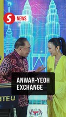 Anwar heaps praises on Yeoh in 'wicked witch' exchange