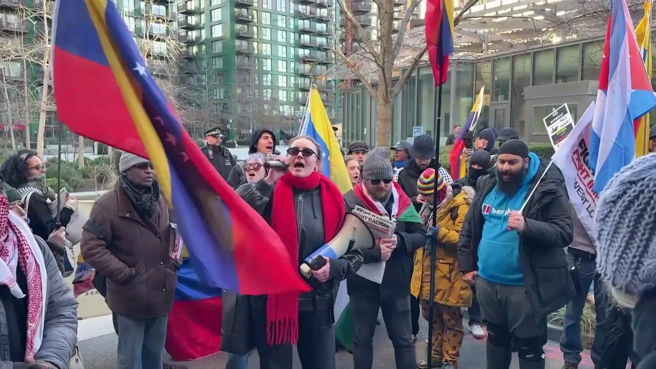 London Erupts in Protest Against U.S. Military Strike on Venezuela