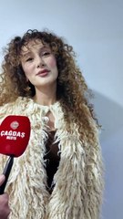 Mela Bedel sahne öncesi mikrofonlarımıza açıklamalarda bulundu