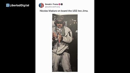 Primera imagen de Nicolás Maduro capturado por las fuerzas especiales de Estados Unidos