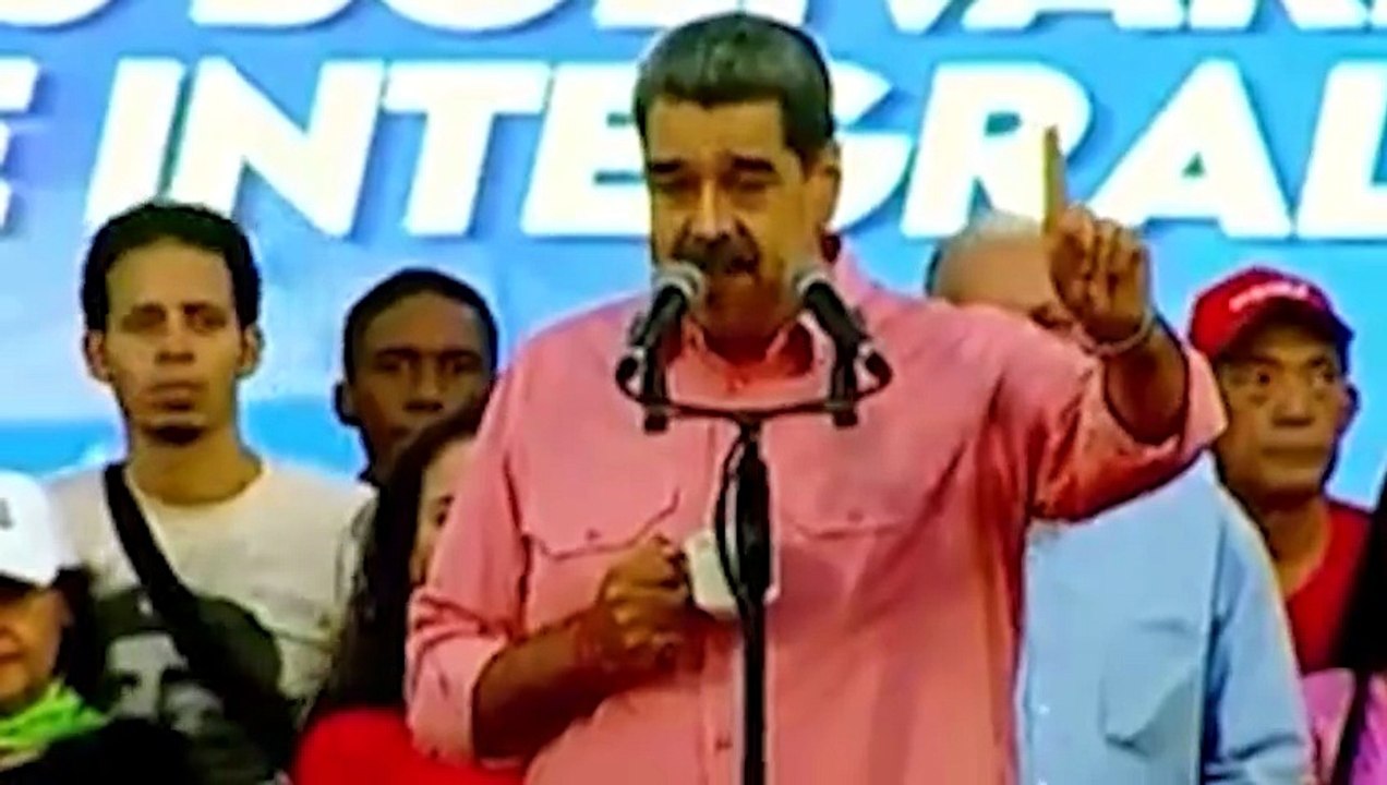 EE.UU. declara a Maduro "bajo arresto" e indica que será juzgado por "narcoterrorismo"