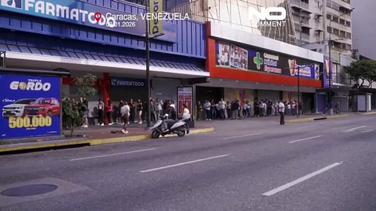 Venezuela: Wegen politischer Unsicherheit decken sich viele in Caracas mit Lebensmitteln ein