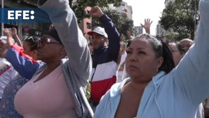 Chavistas piden en Caracas que "devuelvan" a Maduro tras captura por parte de EE.UU.