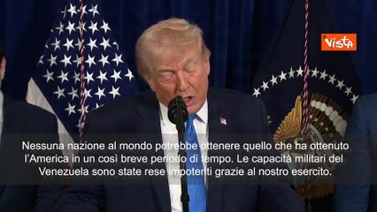 Trump: Maduro e sua moglie verranno incriminati per narcoterrorismo contro gli USA